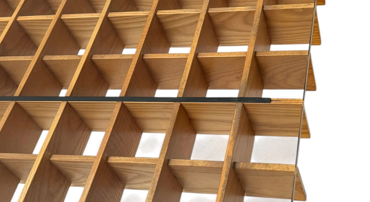 XL Kyoto Graphic Coffee Table by Gianfranco Frattini for Ghianda / Knoll, 1974